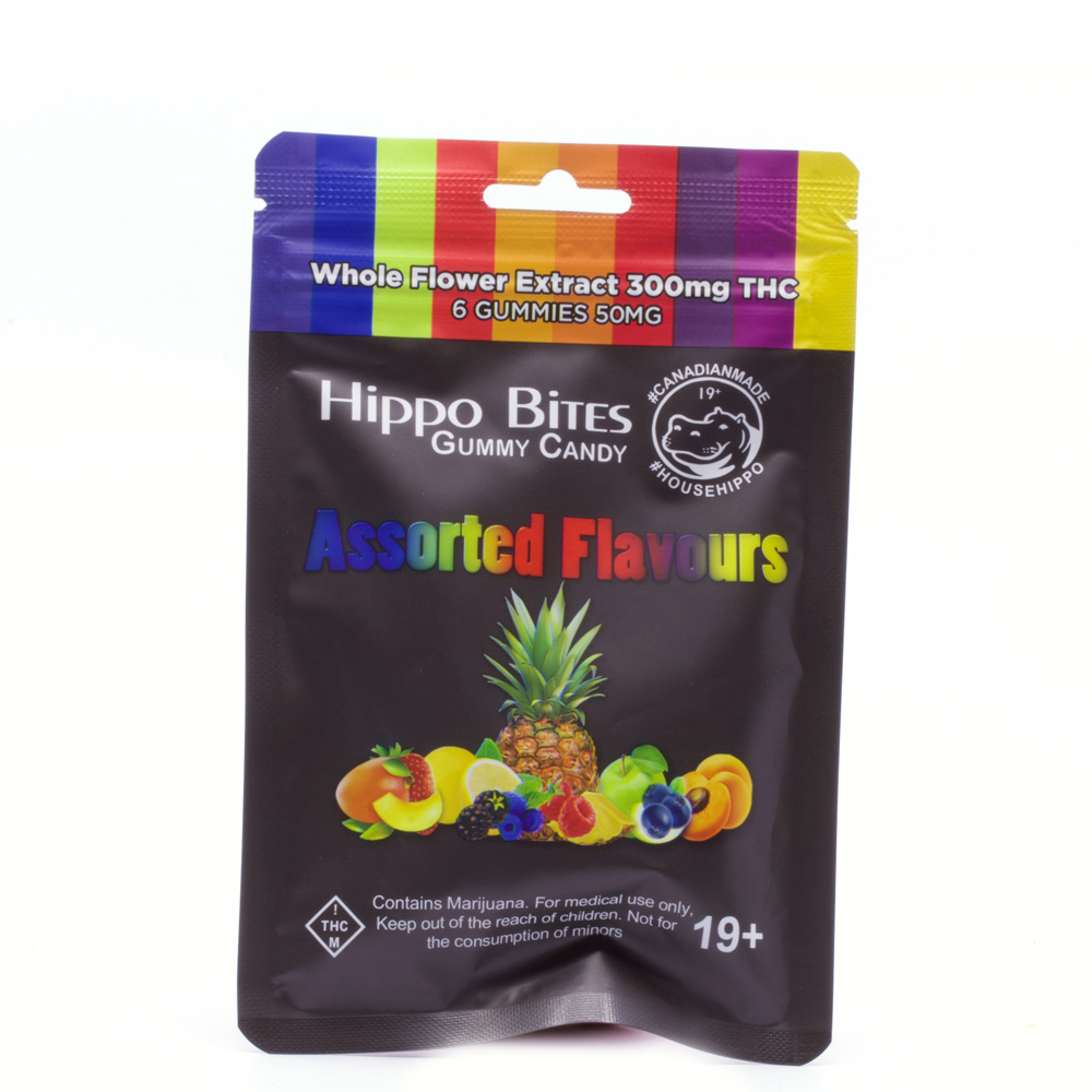 300mg THC Hippos Bites