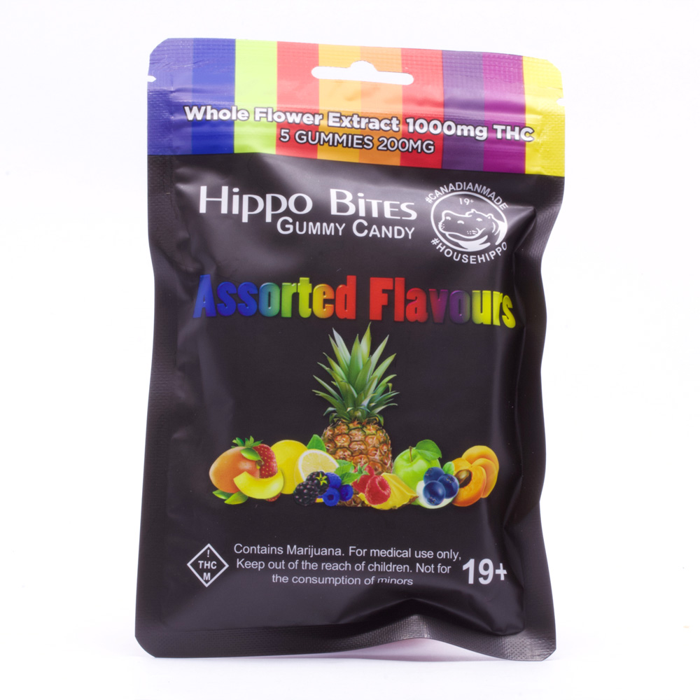 1000mg THC Hippo Bites